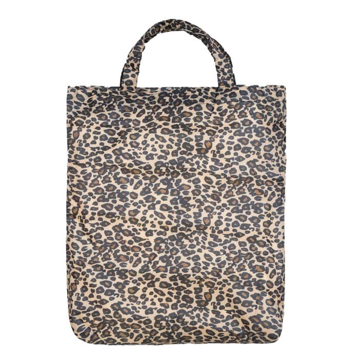 Leopard Print Reusable Shopping Bag